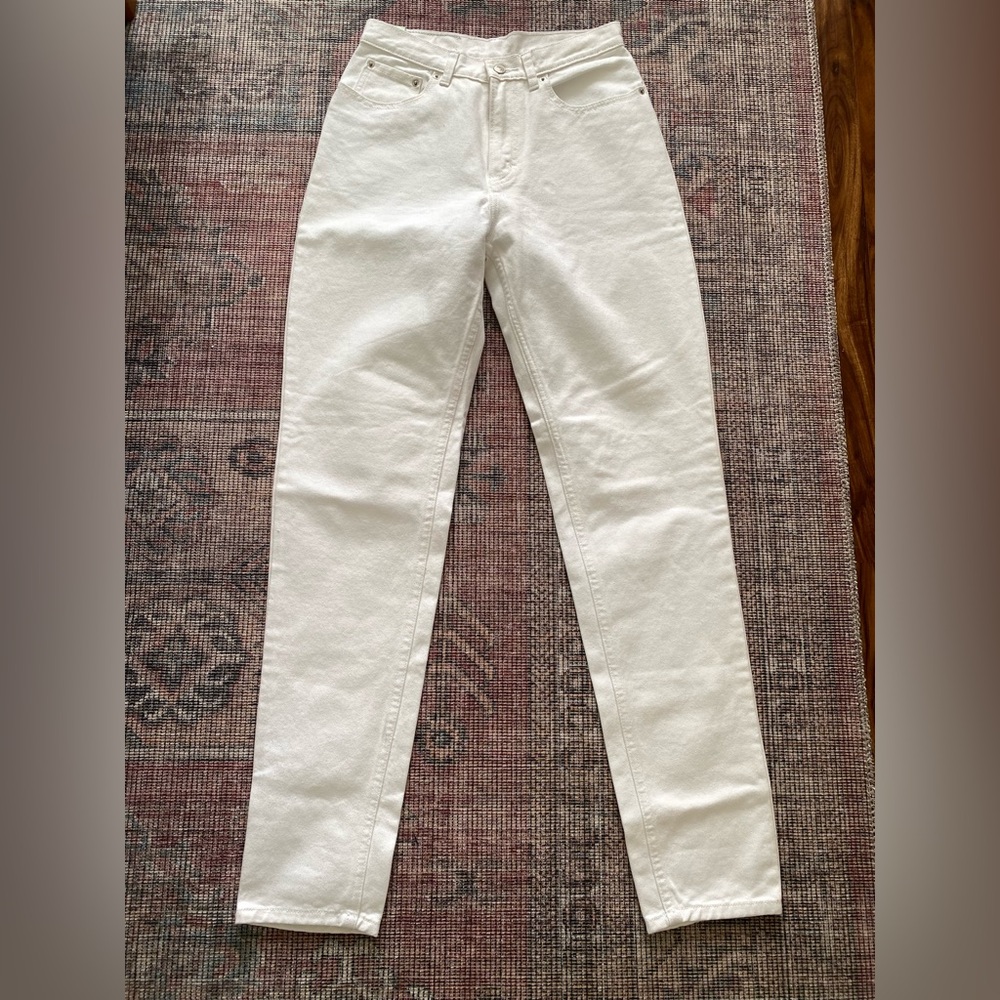 Jordache Classic White Denim Jeans